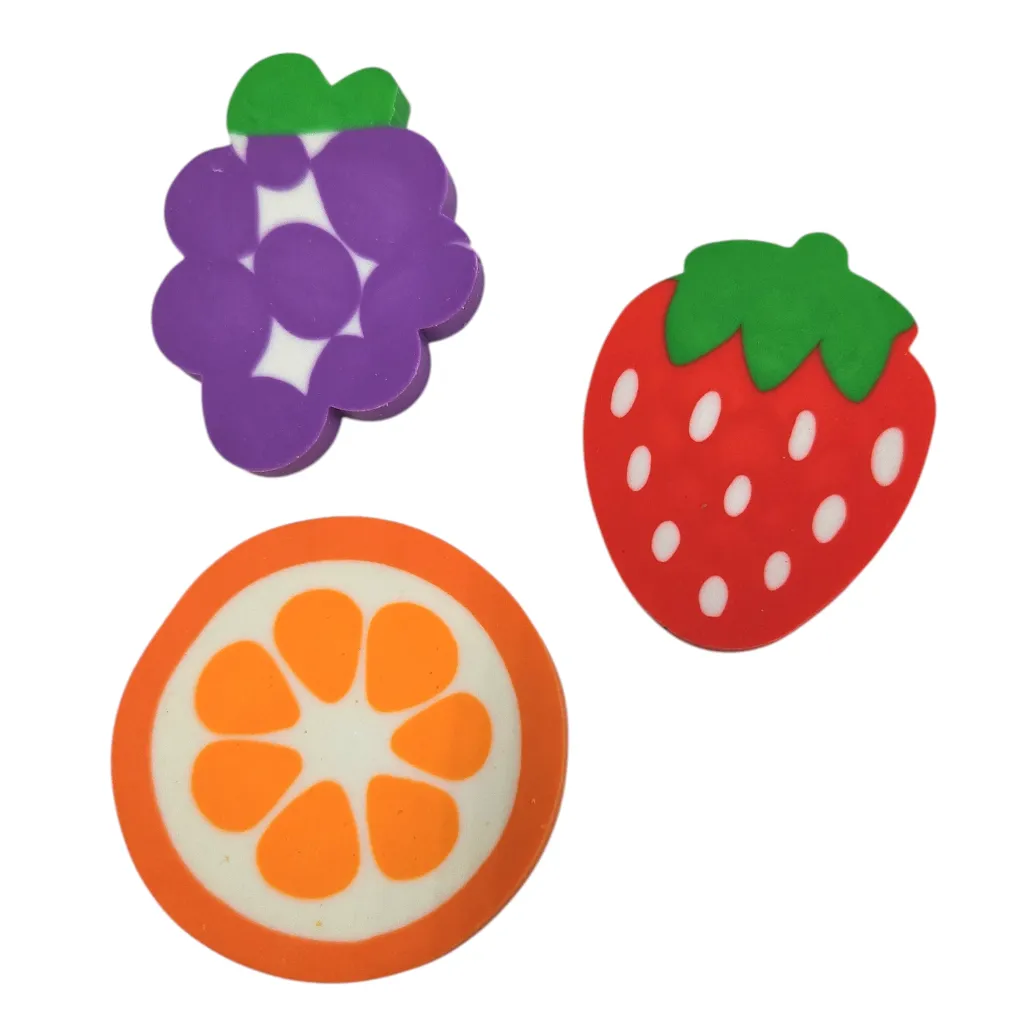 [IX2601028] Fruits Miniature Fancy Erasers