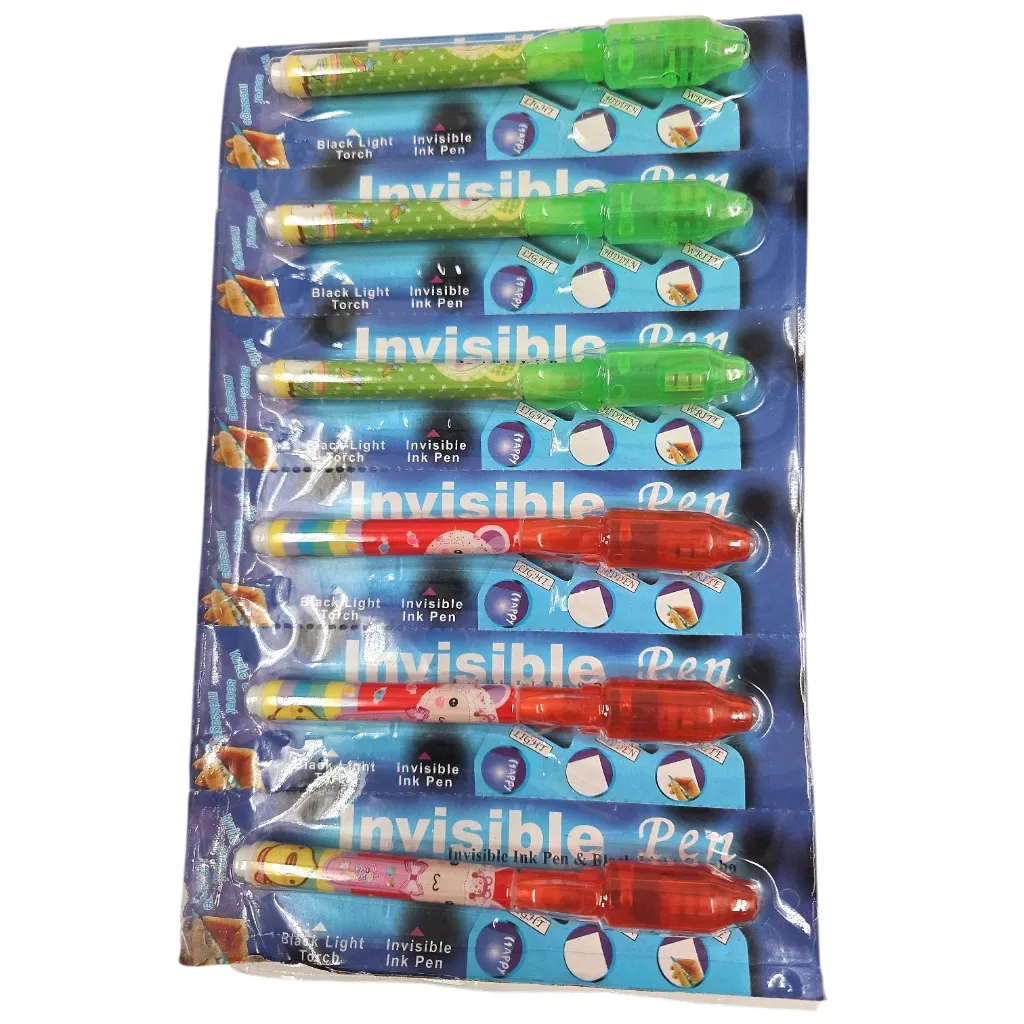 [IX2601029] Rainbow Invisible Magic Ink Pen & Black Light Torch (Orange)