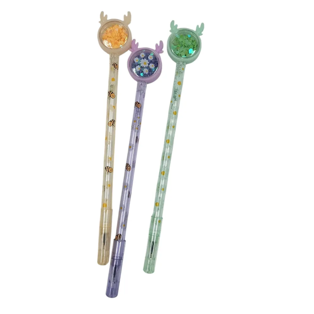 [IX2601070] DIY Daisy Sequence Gel Ink Pen