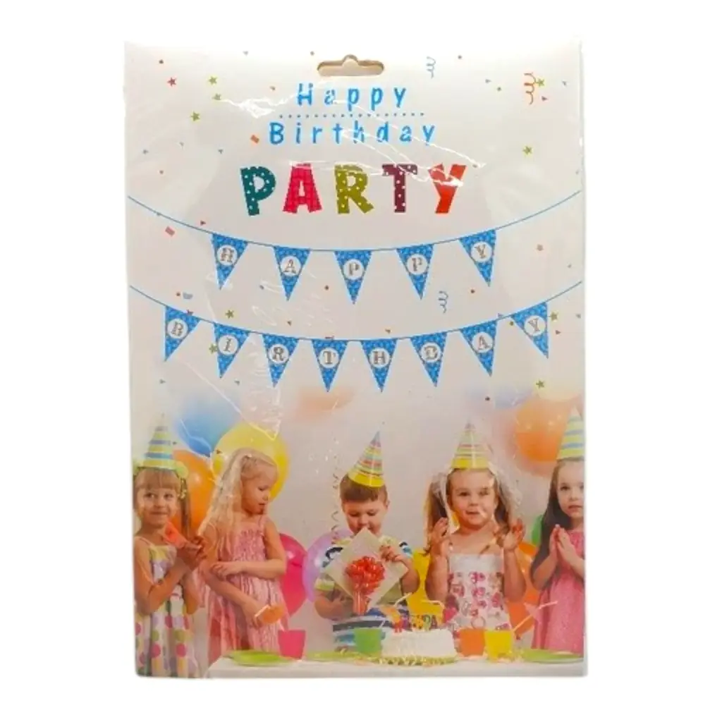 [IX000096] Birthday Banner Triangle 