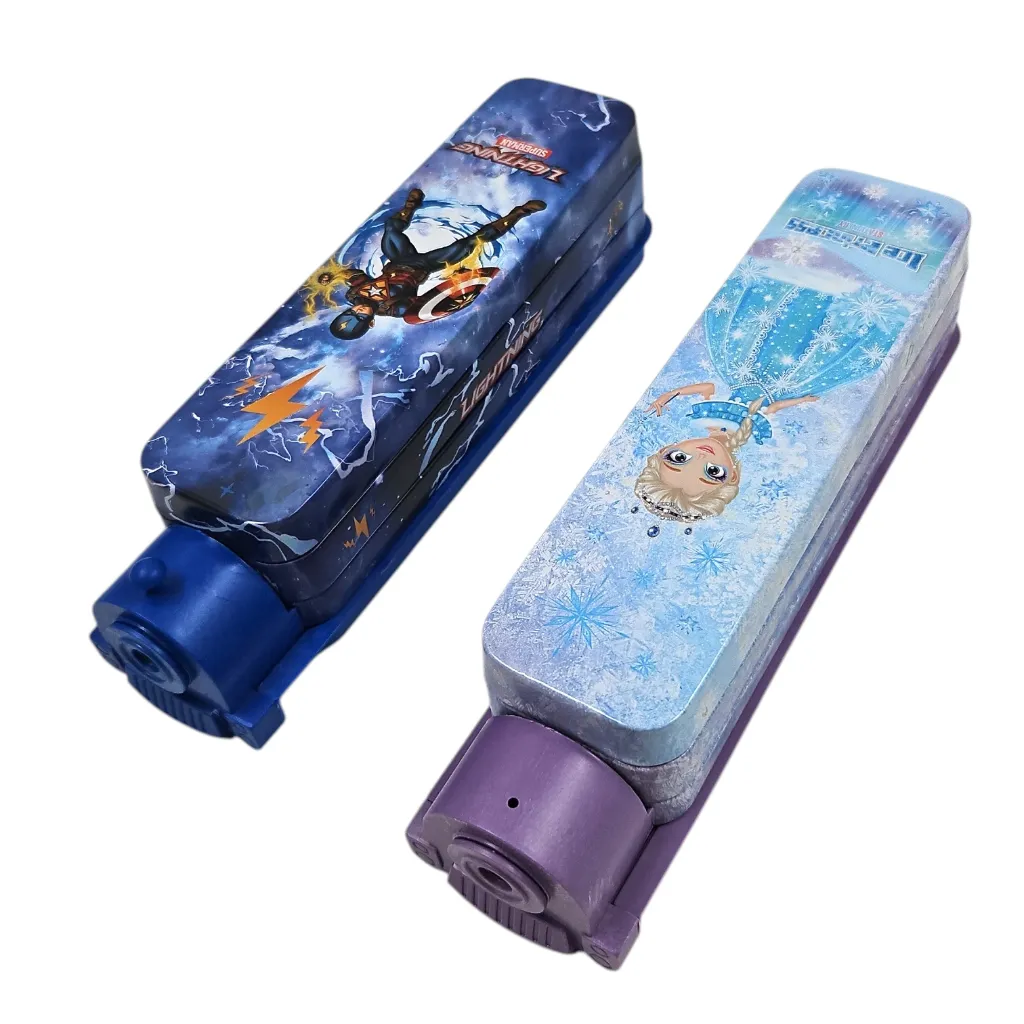 KT-5633 Double Pocket Truck Pencil Box