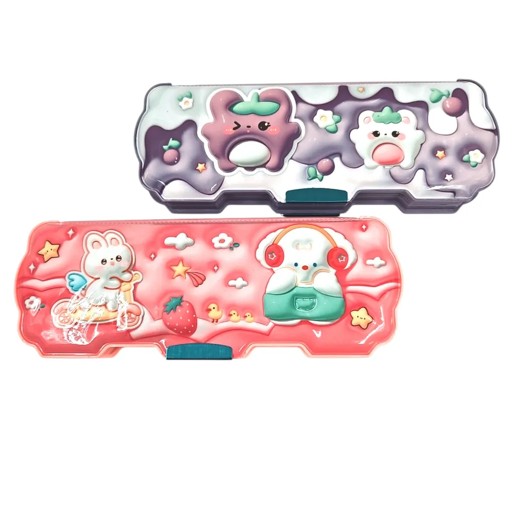 [IX2601154] JH-225 GD Cartoon Theme Magnetic Pencil Box