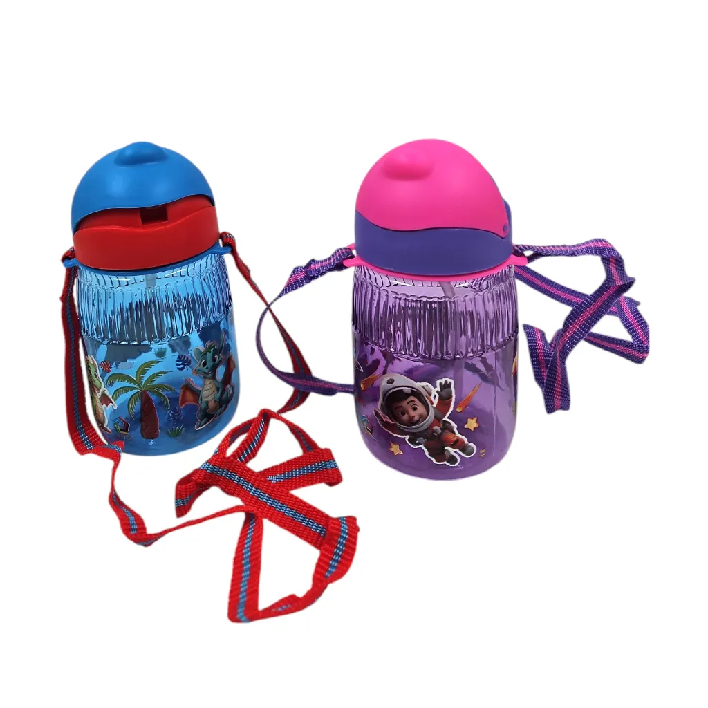 [IX2601167] Neoveer Queen Kids Sipper Water Bottle With Sliding Cap 400ml