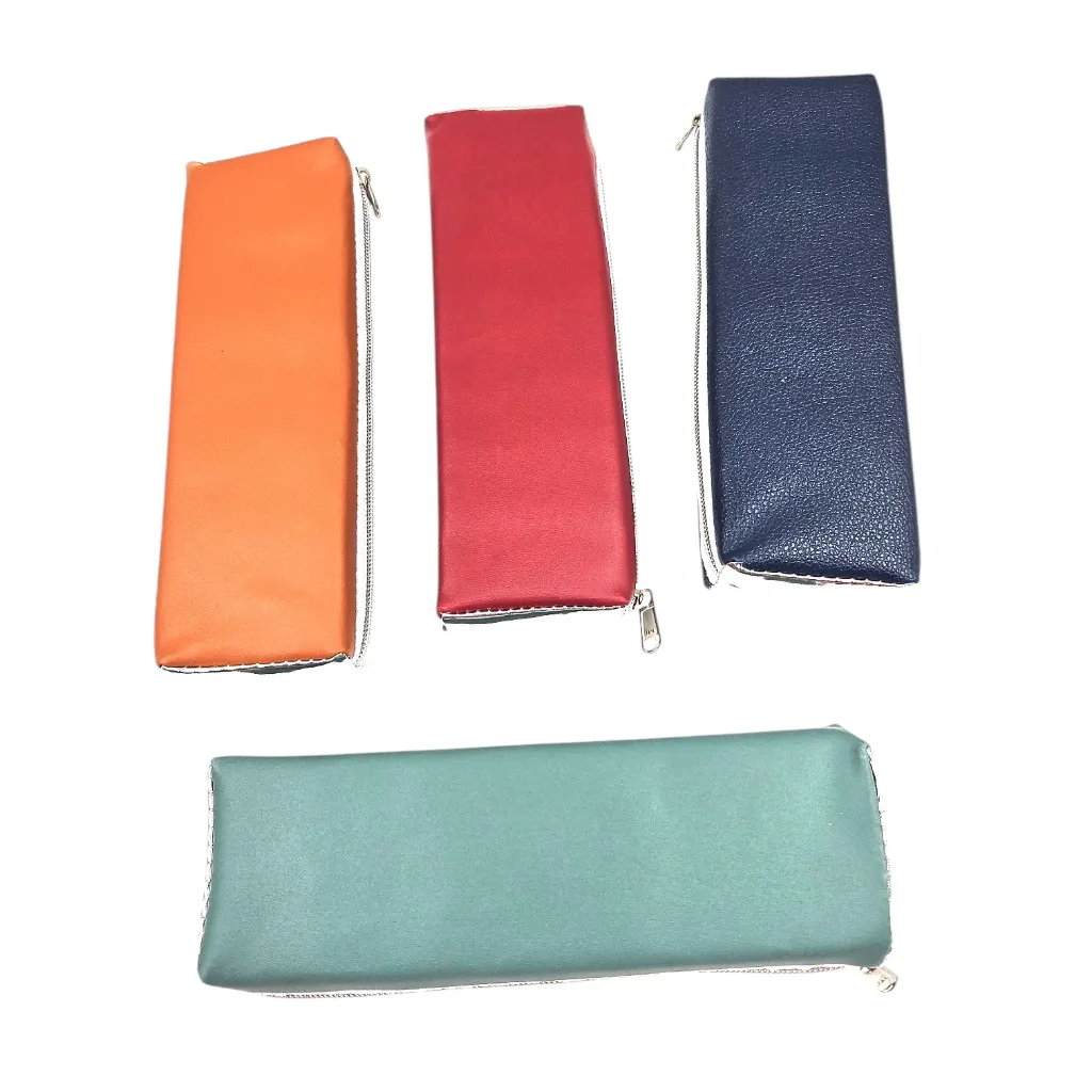 1167 Leather Finish Pencil Pouch
