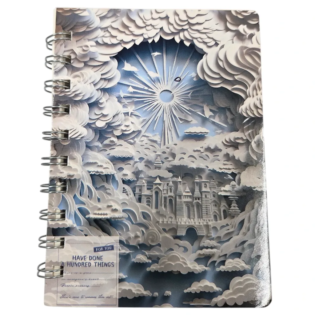 Boyuan Spiral-Bound Notebook Diary Size A6