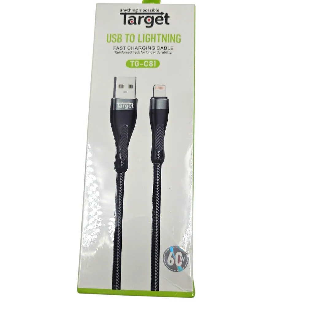 TG-C81 USB To Lightning Power-IP I Phone Fast Charging Cable  [Target]