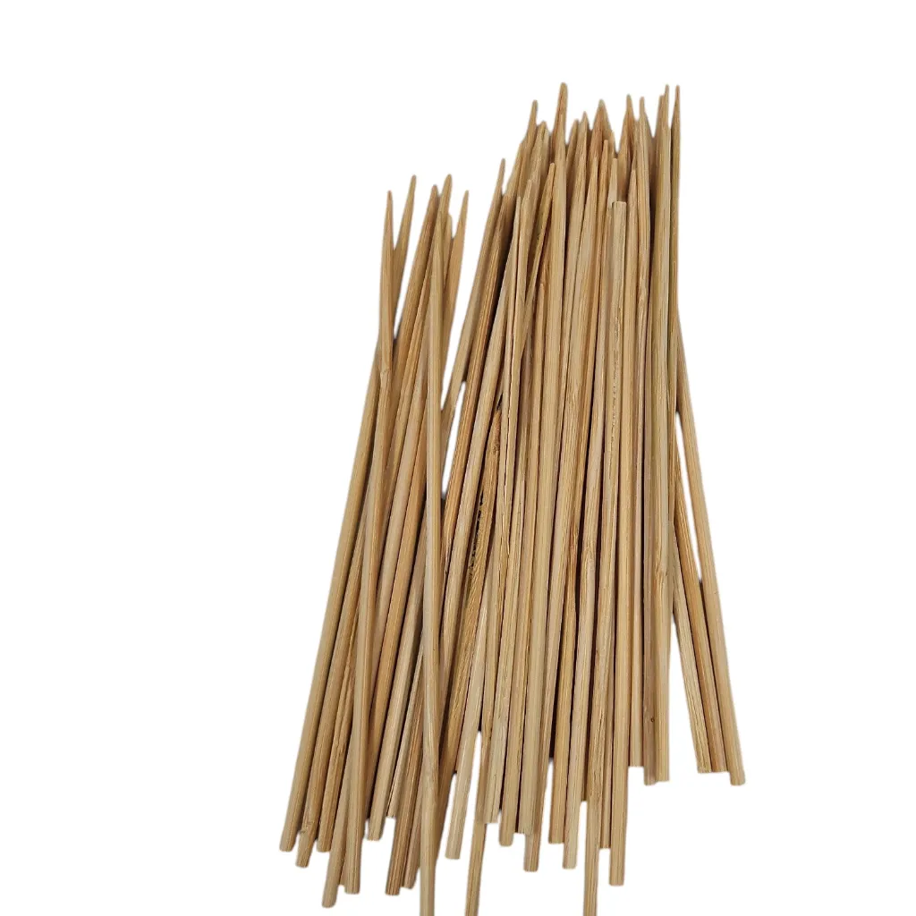 Round Bamboo Stick For Crafts 6 Inch Green Pkt