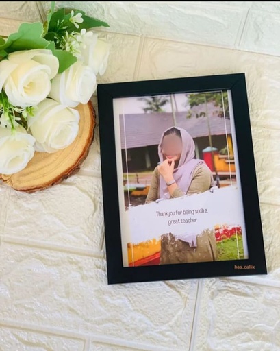 Customized A 5 Photo Frame 