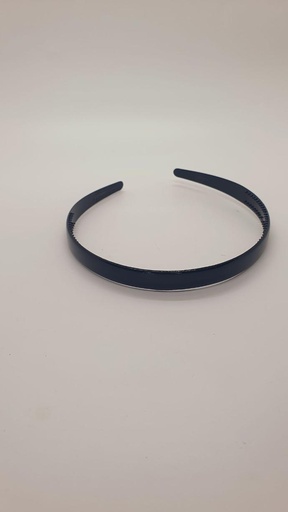 Black Medium 12 mm Plane Hair Band 