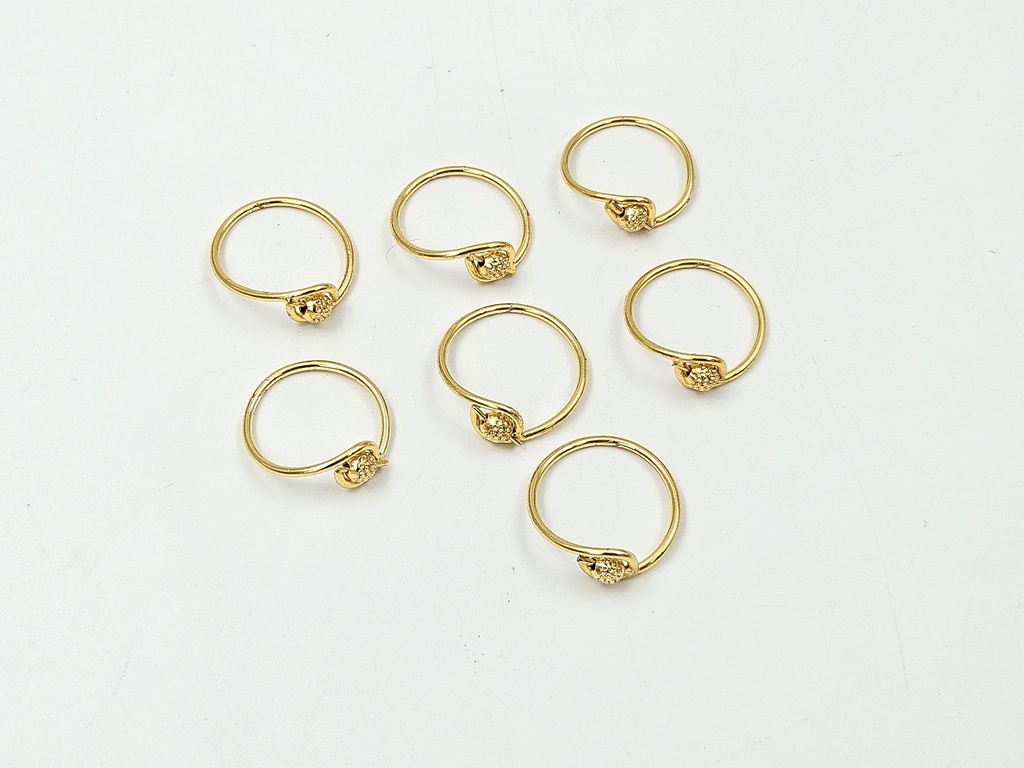 [IX000988] Golden Imitation Ring
