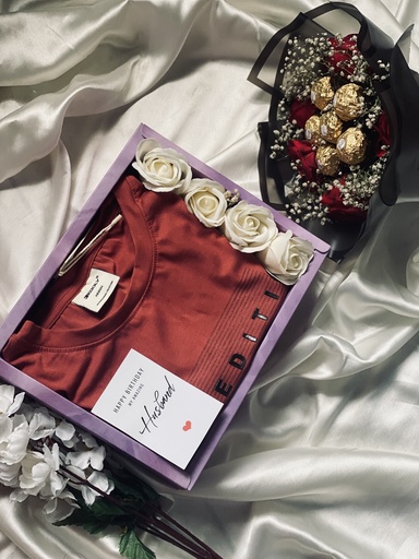 [IX000813] Customized Gift Box With Shirt 