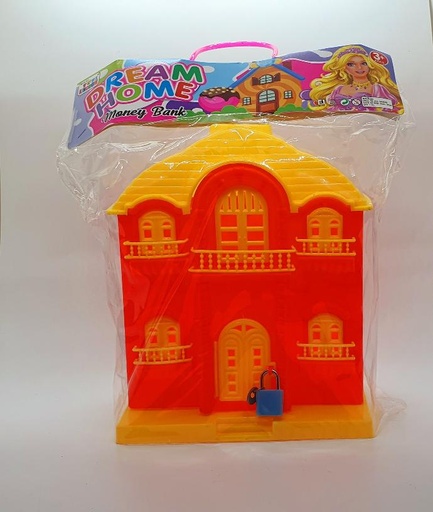 [IX000841] Dream House Money Saving Barbie Home  (Orange)
