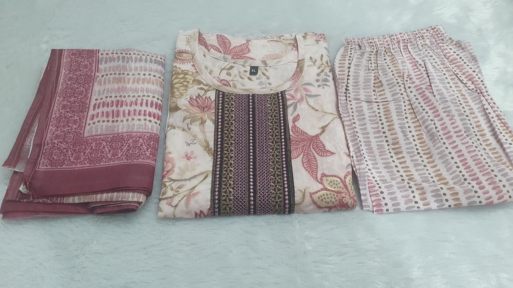 NE10TC3 XL Floral 3 Pcs 