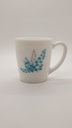 Cello Ceramic Premium Blue Floral 280 ml  Printed Milano Mug