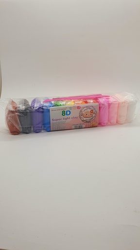 [IX001369] 8D Super Light Clay 12 Shades Set (Small)