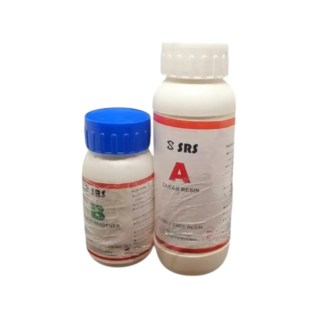 SRS 2 : 1 Bubble Free Clear 500gm Resin & 250gm Hardener  