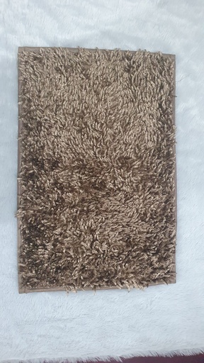 [IX001534] 16 * 24 Glossy Noodle Door Mat (Coffee Brown)