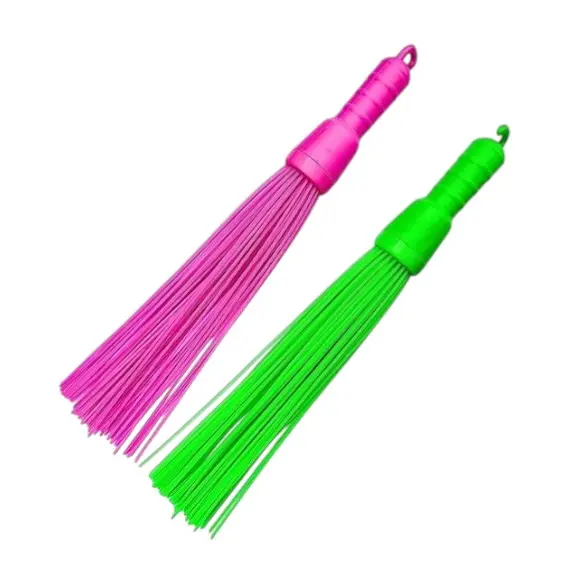 Hard Black Plastic Broom Large 30 cm
