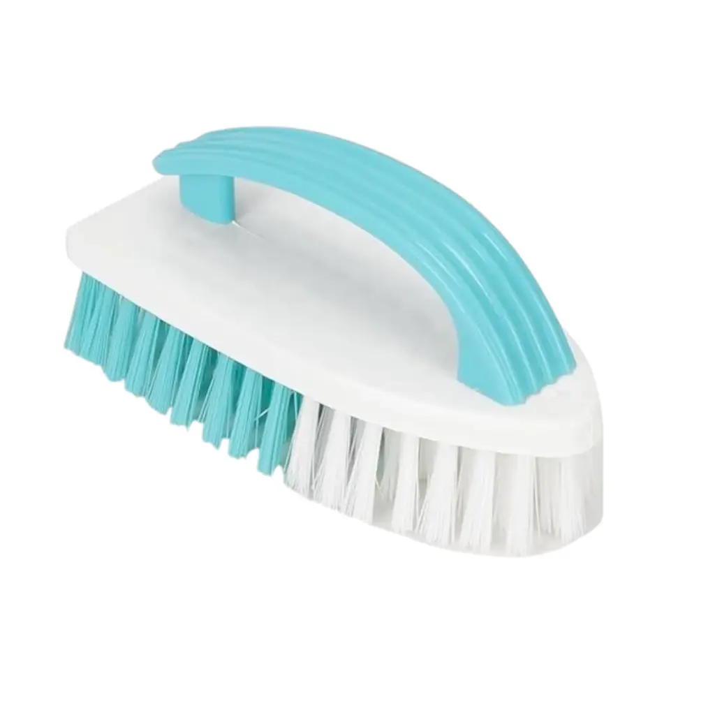 [IX001640] Sona Oval Washing Brush With Handles (Red)