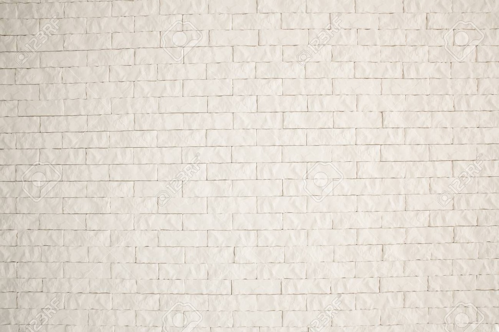 [IX001822] Background Sheet Wall Papers 27 X 27 Inch (White Brick)