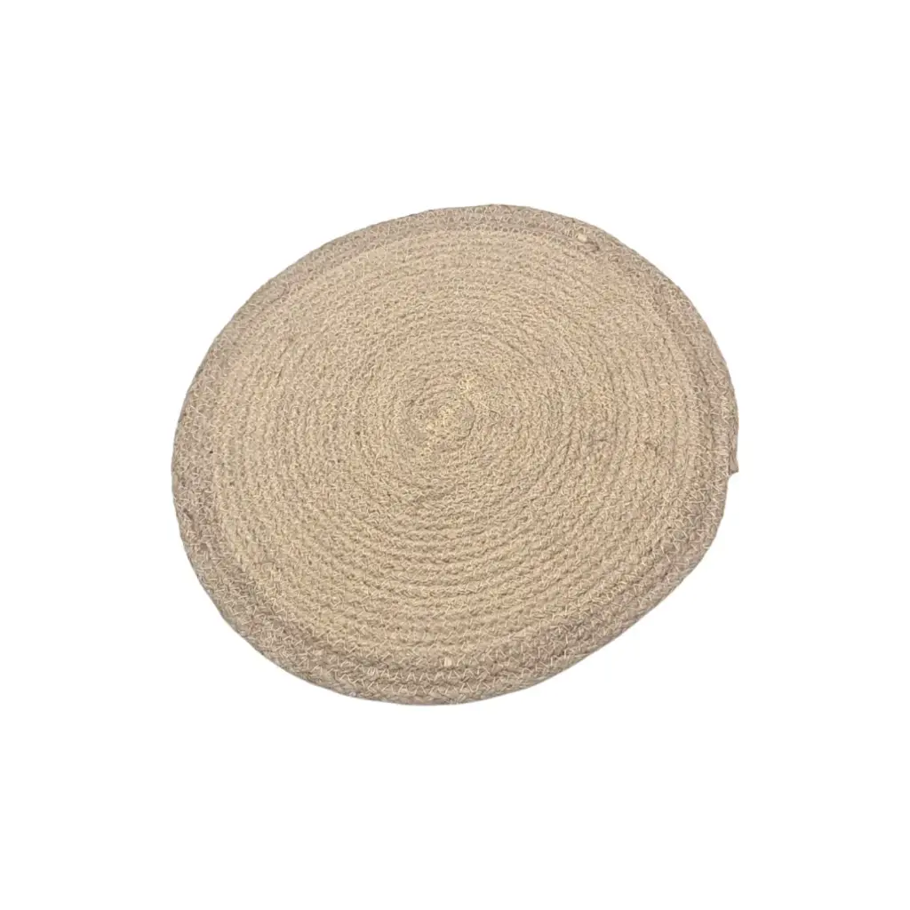 [IX001936] Jute Rug Mat Round