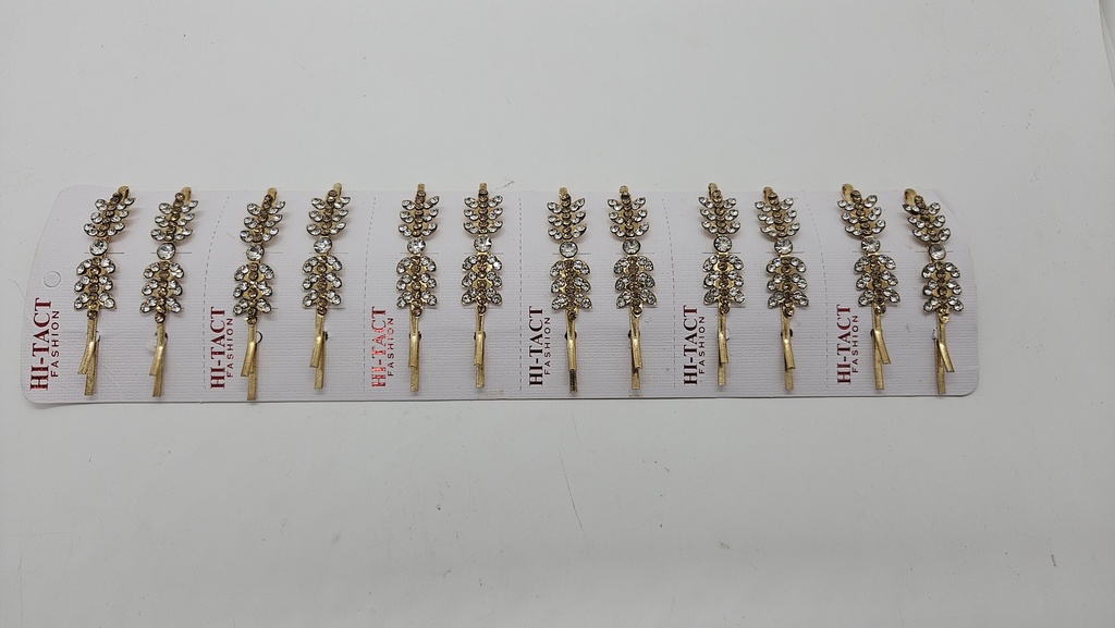 [IX001983] Golden Stone Hair Pin