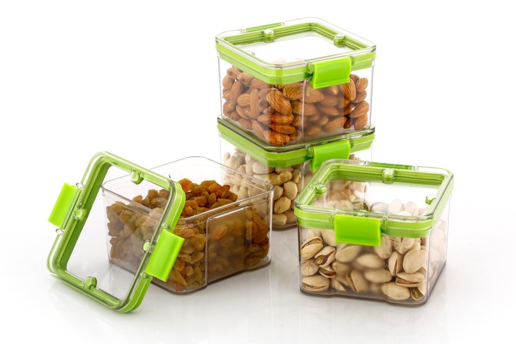 Store N Lock Unbreakable 700 ml Container 4 Pcs Set