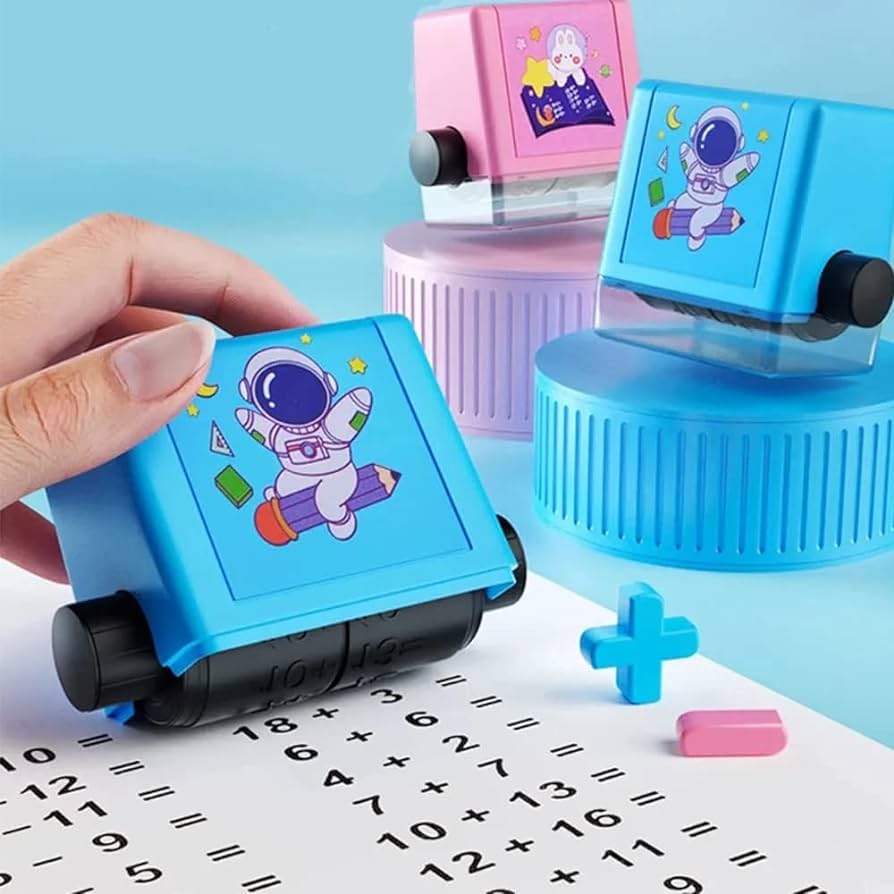 Smart Math Roller Stamp For Kids 