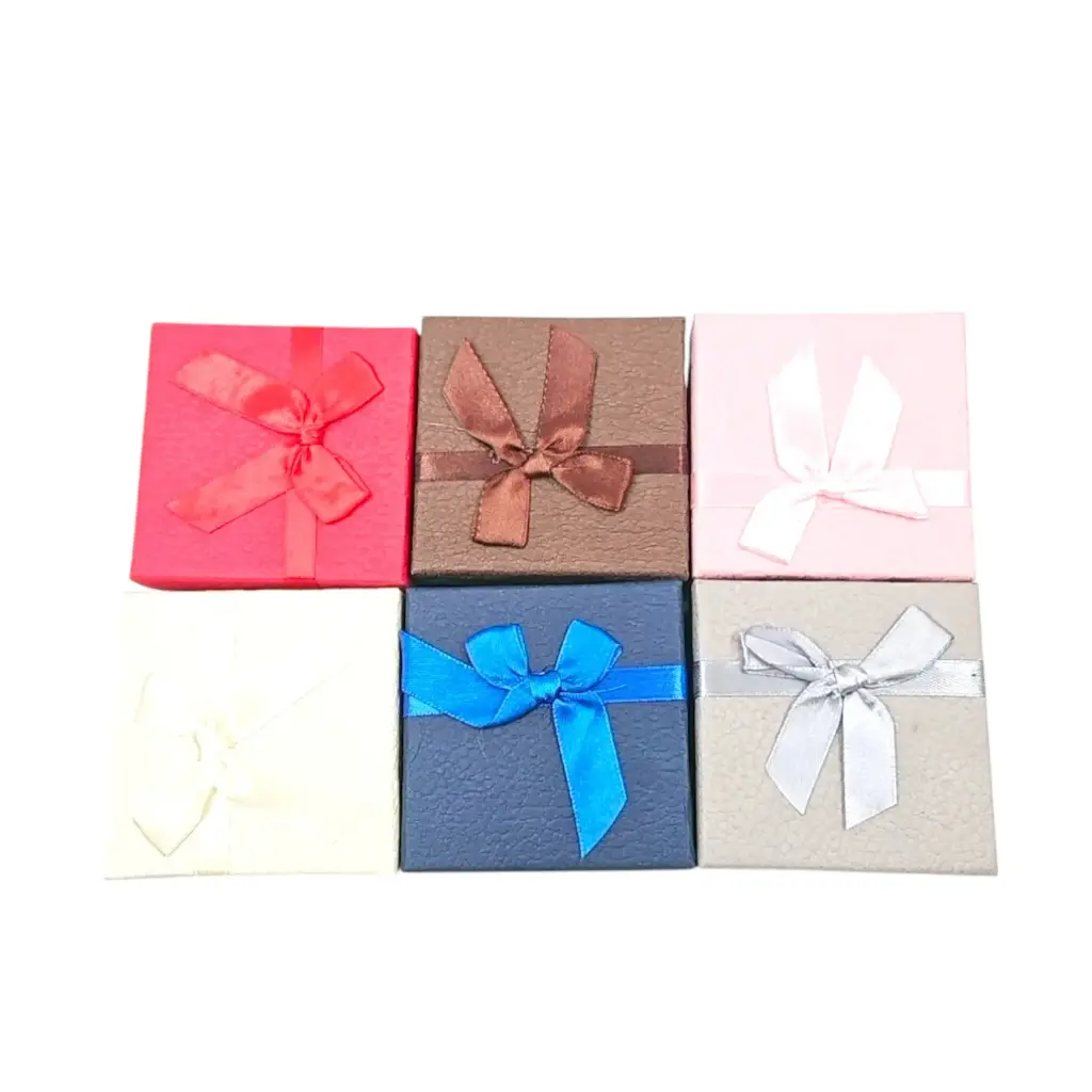 [IX002513] Mini Leather Finish Gift Box (Red)