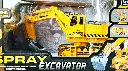 Spray Excavator Wireless Remote Multifunctional 11 Channel Remote Control JCB