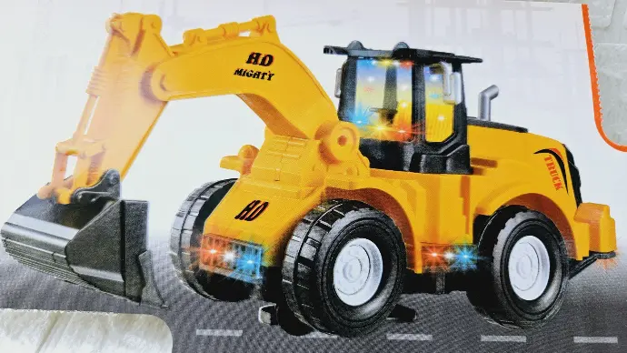 Flashing JCB Engineering Electric Truck With Dancing Lights & Music