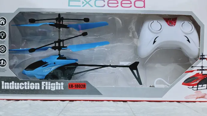 Exceed Helicopter Dual Mode Control Induction Flight 