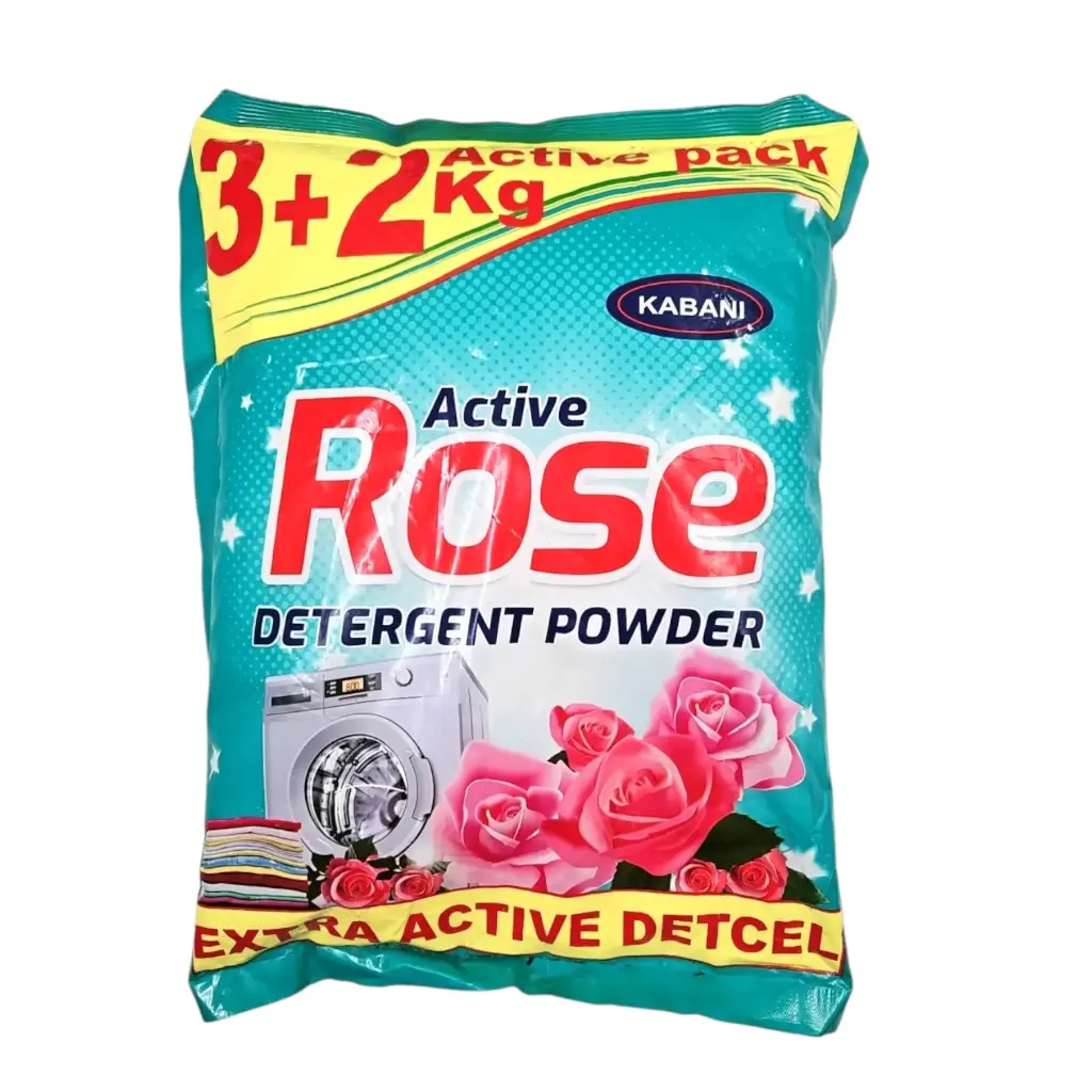 Active Rose Detergent Powder 5 Kg Pack