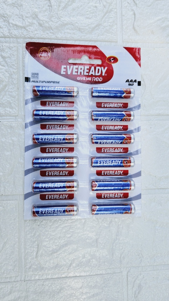 Eveready  AAA 912 Multipurpose Leakproof Batteries