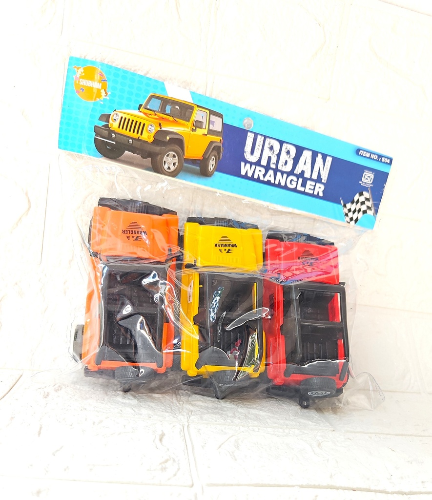Urban Wrangler Small Jeep Set Of 3