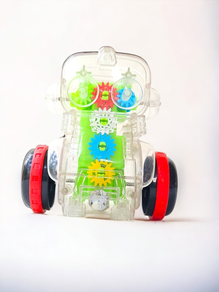 Robot Gear Car With Lights