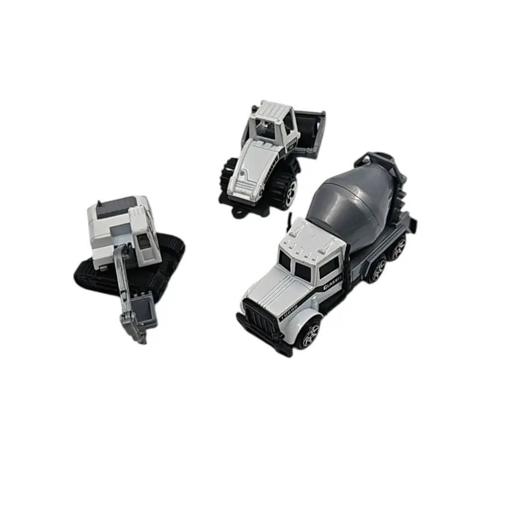 City Traffic Alloy Mini Construction Vehicles