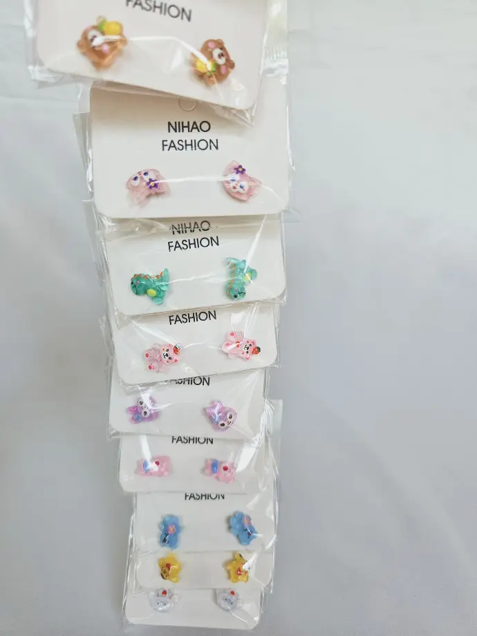 Cute Miniature Cartoon Character Earring 