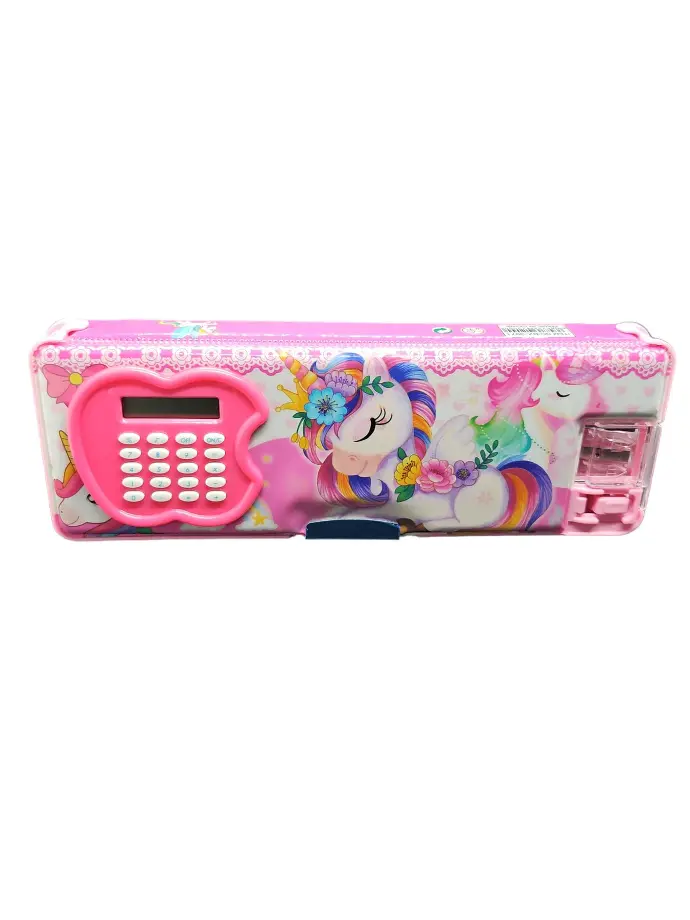 Magnetic Pencil Box With Calculator
