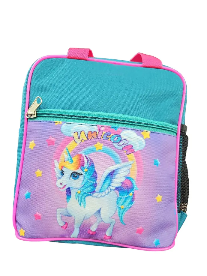 Lunch/School Kit Green & Pink