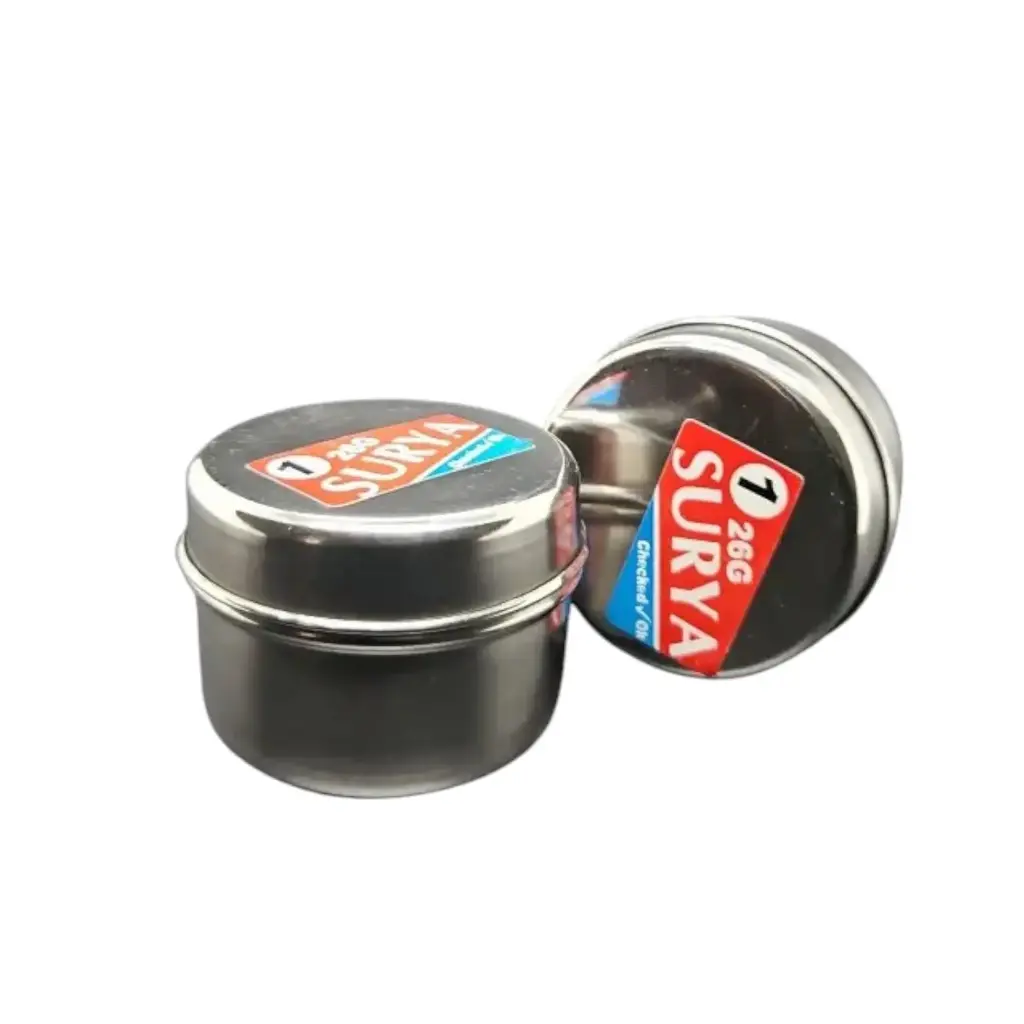 Surya 1 Small  Stainless Steel Container