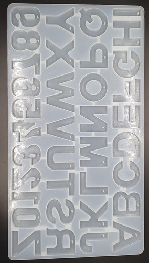 RAWS138 Silicone Mould  A-Z Large 