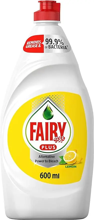 Fairy Imported Dishwashing Gel Lemon 600 ML