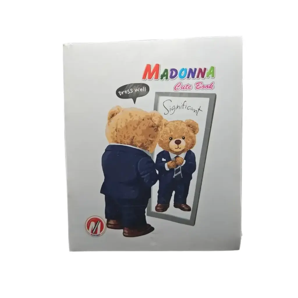 [IX2401411] Madona Cute Notebook 19x15.5cm 80 Pages (Single Line)