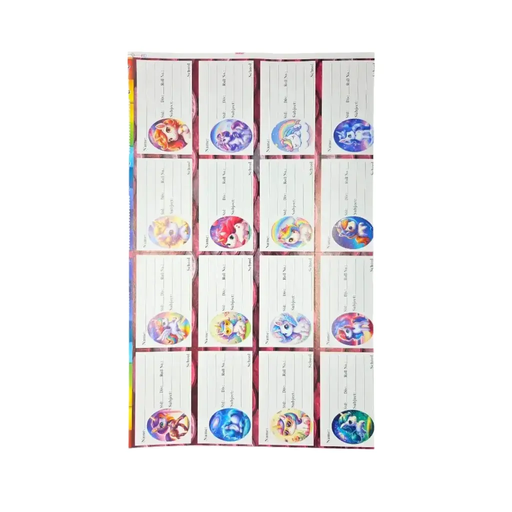 Sticky Name Slips 16s Stickers