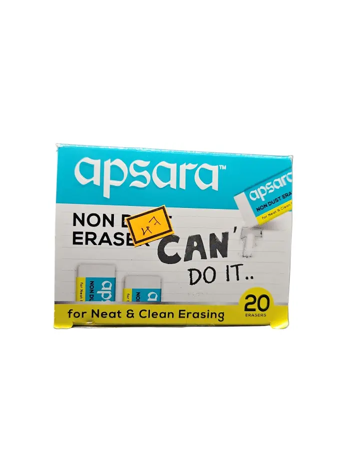 Apsara Non Dust Eraser Square