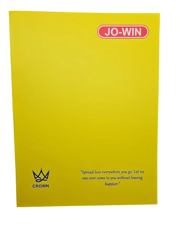Jo-Win Notebook 24x18cm 152 Pages