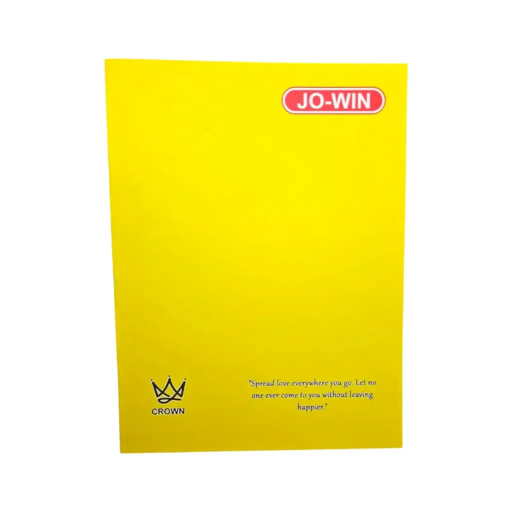 Jo-Win Notebook 24x18cm 152 Pages