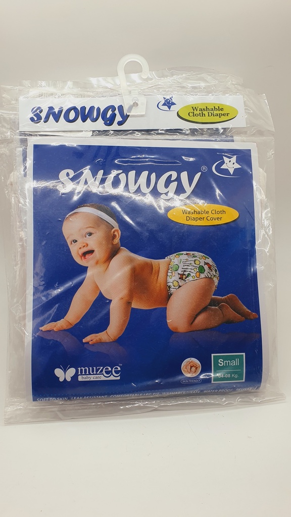 [IX2402078] Snowgy Muzee Washable Cloth Diaper Cover (Large)