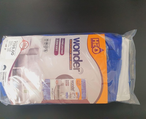 [IX000325] Wonder Microfiber Mop Refill (Medium)  (Blue)